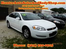 2013 Chevrolet Impala White 4 Door Car for Sale